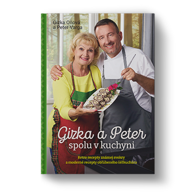 kniha Gizka a Peter spolu v kuchyni