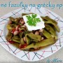 Zelené fazuľky na grécky spôsob (videorecept)