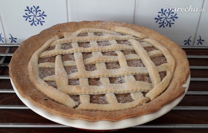 Letný cuketový pie - mriežkový koláč