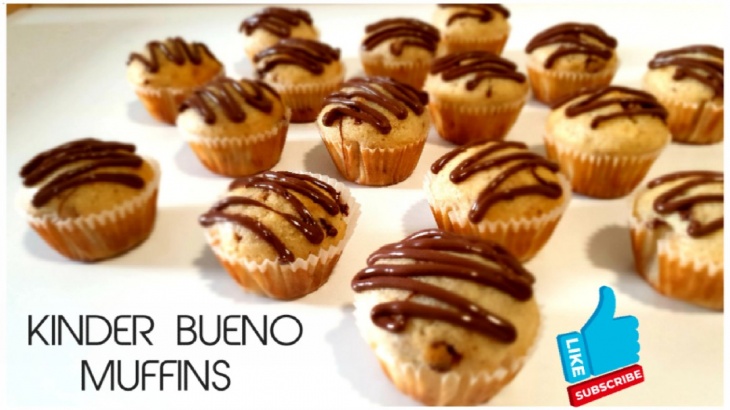 Muffiny Kinder Bueno (videorecept)