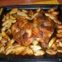 Jednoduché pečené kura
