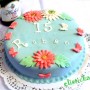 Jednoduchá narodeninová torta (fotorecept)