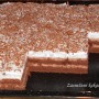 Zasnežené kakaové rezy (fotorecept)