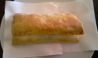 Rybie filé s hríbikami obalené v hlávkovom šaláte a lístkovom ceste (fotorecept) - obrázok 11