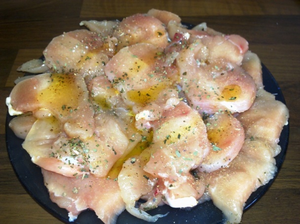 Kuracie terinky Champignons so sedliackymi zemiakmi (fotorecept) - obrázok 2