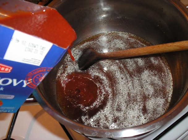 Pečená plnená paprika v paradajkovej omáčke (fotorecept) - obrázok 4