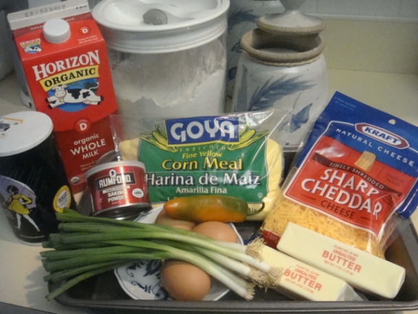 Chlieb Jalapeno Cheddar Cornbread (fotorecept) - obrázok 1