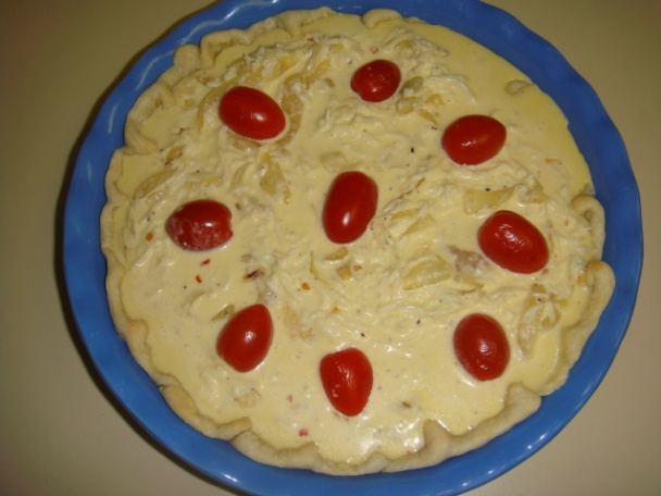 Cibuľový quiche (fotorecept) - obrázok 5