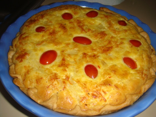 Cibuľový quiche (fotorecept) - obrázok 6
