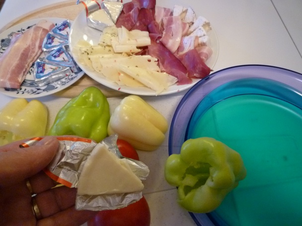 Pečená paprika s bagetou & opekané zemiačky (fotorecept) - obrázok 2