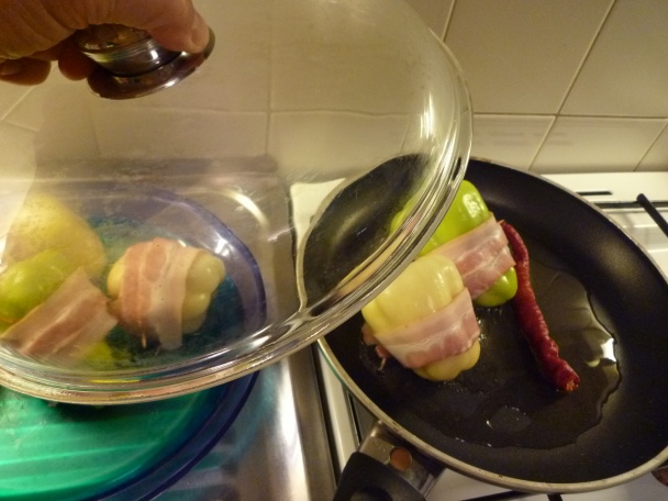 Pečená paprika s bagetou & opekané zemiačky (fotorecept) - obrázok 9