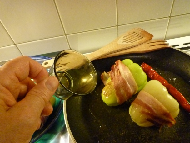 Pečená paprika s bagetou & opekané zemiačky (fotorecept) - obrázok 10