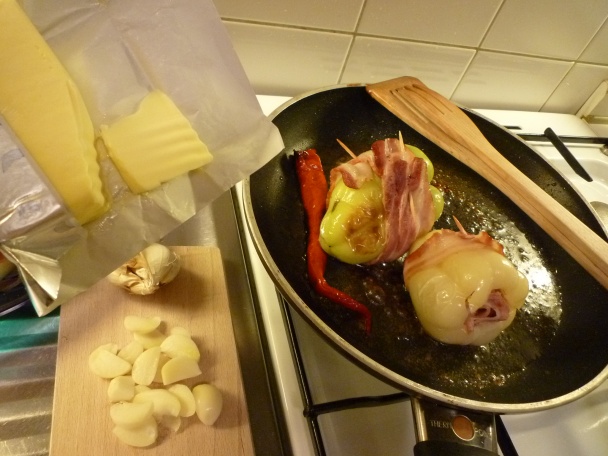 Pečená paprika s bagetou & opekané zemiačky (fotorecept) - obrázok 11