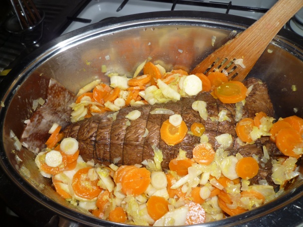 Mäso v kávovej marináde na sviečkovú (fotorecept) - obrázok 9