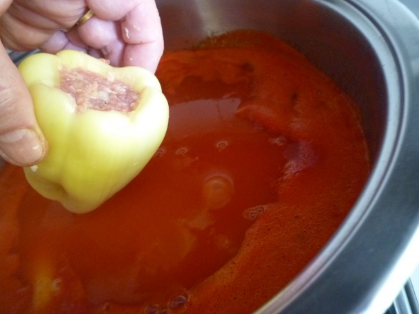 Jemná PLNENÁ PAPRIKA bez ryže (fotorecept) - obrázok 9