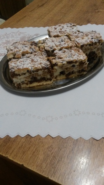 Strúhaný tvarohovo-jablkový koláč (fotorecept) - obrázok 8