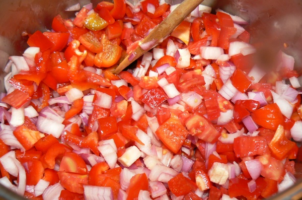 Paradajkovo-kápiová nátierka / omáčka (fotorecept) - obrázok 1