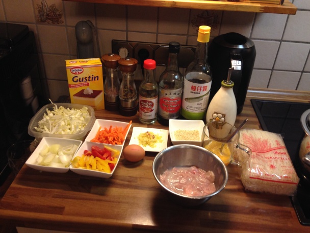 Ázijské ryžové vermicelli rezance s kuracím mäsom (fotorecept) - obrázok 2
