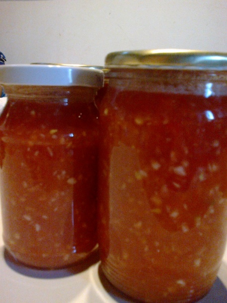 Cesnakovoparadajková zmes bez konzervovania (fotorecept) - obrázok 4
