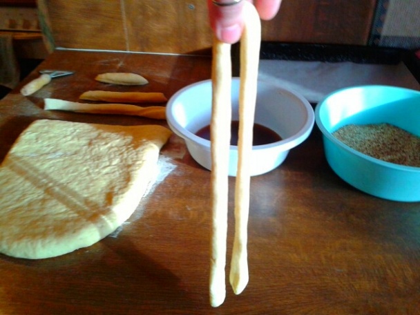 Simit - sezamové kruhy (fotorecept) - obrázok 9