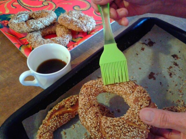 Simit - sezamové kruhy (fotorecept) - obrázok 17
