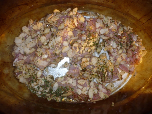 Kuracie (morčacie) prsia obalené v nasekaných mandliach (fotorecept) - obrázok 3