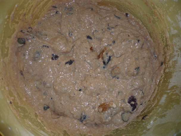 Muffiny s čučoriedkami, černicami  a kandizovaným zázvorom (fotorecept) - obrázok 3