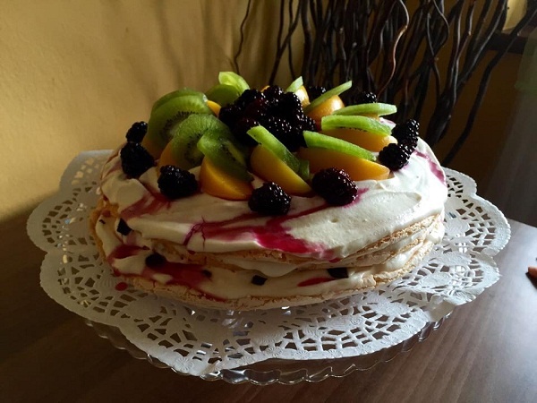 Pavlova Torta Fotorecept Recept Varecha Sk