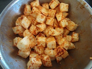 Opečené halloumi s paradajkami a cestovinou (fotorecept) - obrázok 3