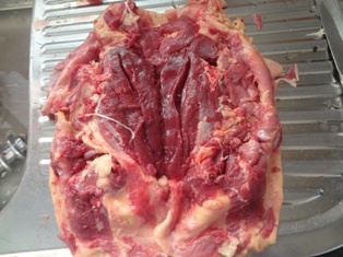 Pečená kačica plnená jelením mäsom (fotorecept) - obrázok 1