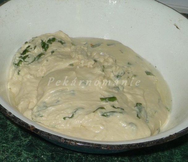 Focaccia s medvědím česnekem - obrázok 1