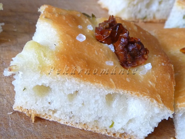Focaccia s medvědím česnekem - obrázok 3