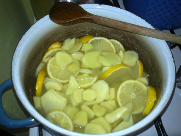 Zázvorový sirup a kandizovaný zázvor (fotorecept) - obrázok 1