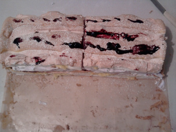 Fantastický kardinálov koláč s čučoriedkami (fotorecept) - obrázok 16