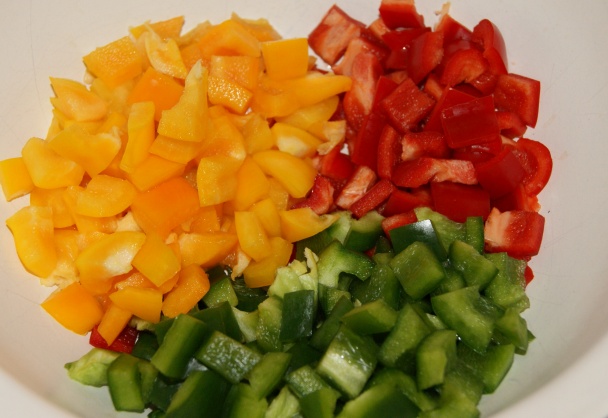 Pečená hliva a šalát s mangom a špargľou (fotorecept) - obrázok 7