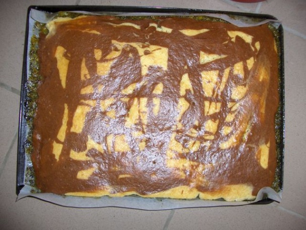 Prevrátený rebarborový koláč s makom (fotorecept) - obrázok 4