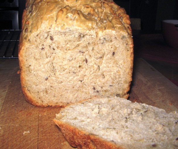 Môj prvý slnečnicový chlebík v domácej pekárničke (fotorecept) - obrázok 16
