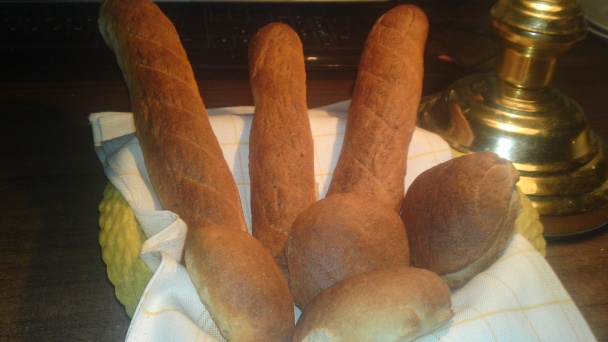 Pečivo zo špaldy a semoliny - žemle a tyčky (fotorecept) - obrázok 18