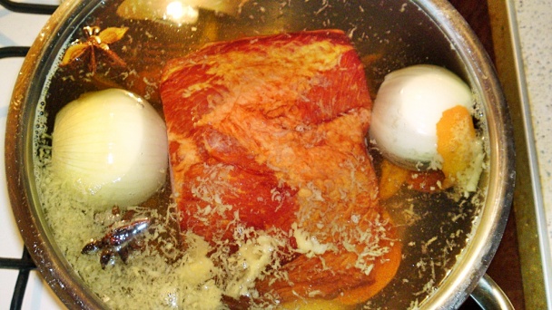 Veľkonočná pečená šunka s medovo-horčicovou glazúrou (fotorecept) - obrázok 5