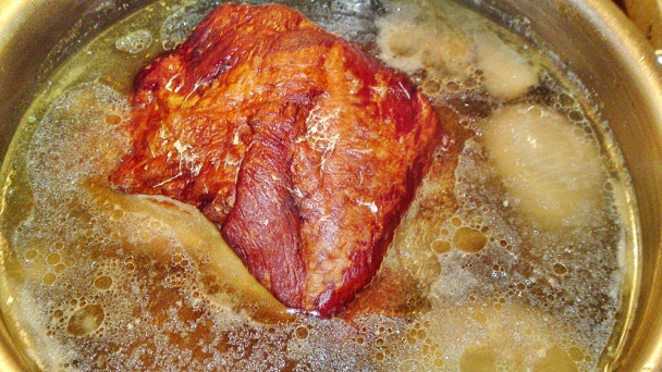 Veľkonočná pečená šunka s medovo-horčicovou glazúrou (fotorecept) - obrázok 7