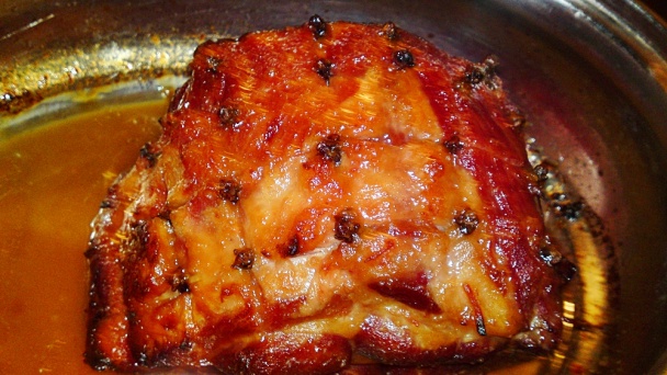 Veľkonočná pečená šunka s medovo-horčicovou glazúrou (fotorecept) - obrázok 11