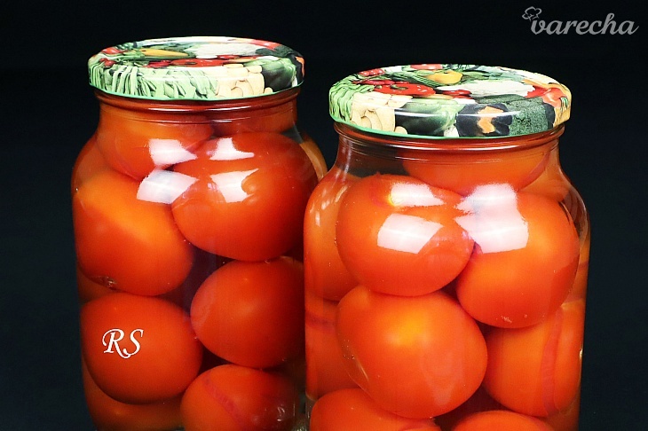 Zavárané paradajky bez sterilizácie