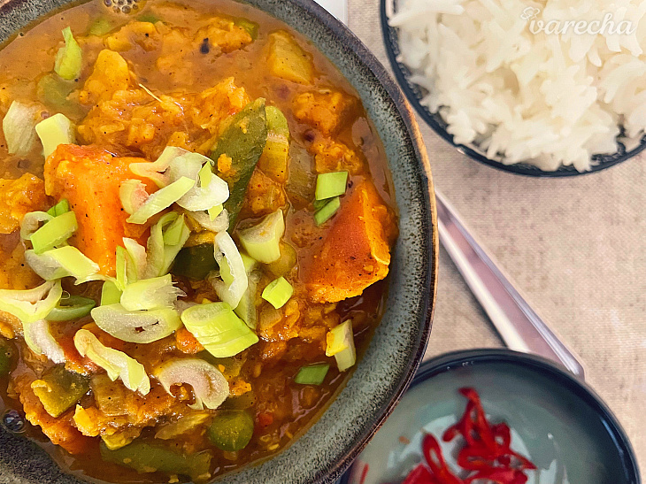 Expresné indické zeleninové curry (videorecept)
