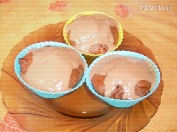 Muffiny s čokoládou Kinder (fotorecept)