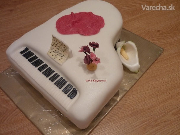 PIANO 3D torta (fotorecept)
