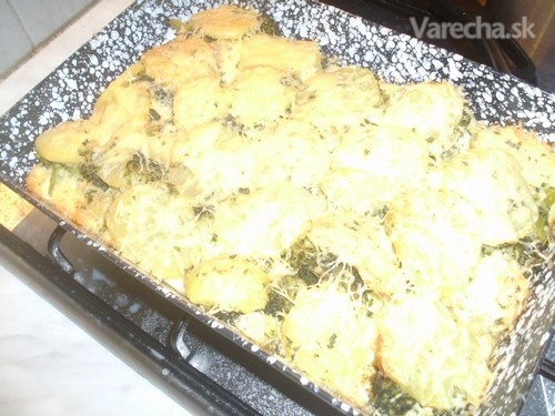 Francúzske zemiaky na brokolicový spôsob :-) (fotorecept)