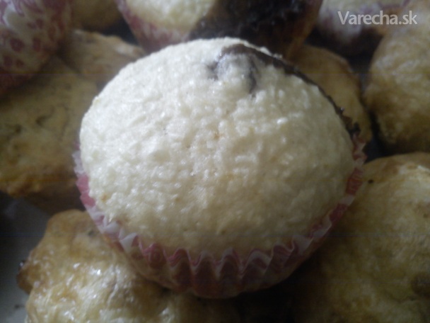 Kokosovo-nutellové muffiny