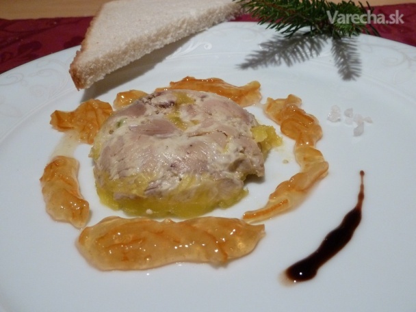 Terinky z foie gras s pomarančovou omáčkou (fotorecept)