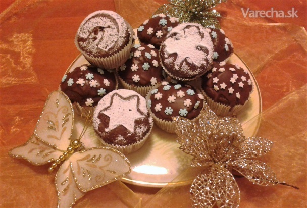 Vianočné perníkové muffiny