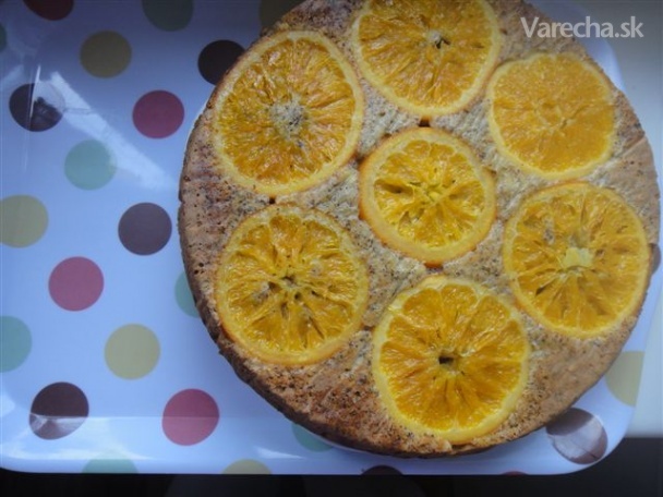 Úžasná pomarančovo-maková torta